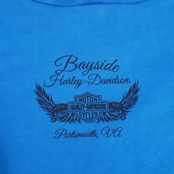 WOMEN'S Harley-Davidson t-shirt.  Size medium. - Picture 5 of 6